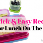 Lynn Oak 5 quick and easy recipes for lunch on the go