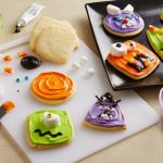Monster face cookies