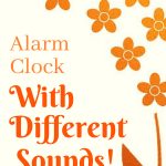 Alarm Clock With Different Sounds
