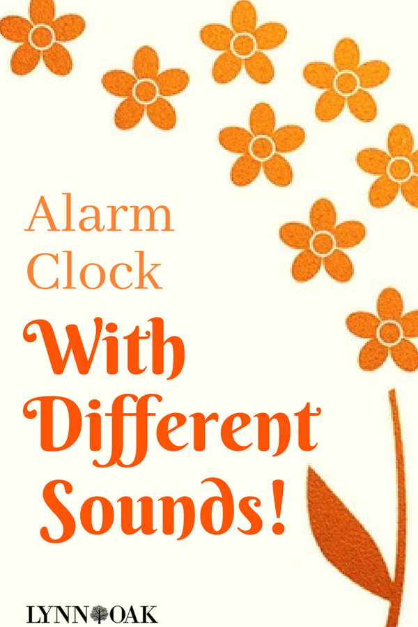 Alarm Clock With Different Sounds