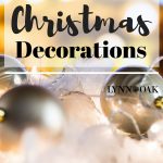 Black and gold Christmas Decorations