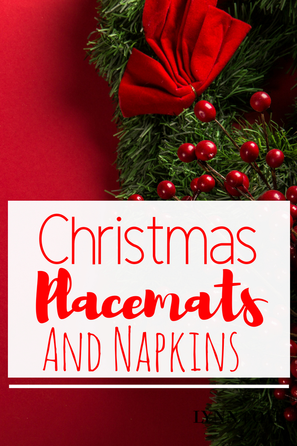 Christmas Placemats and Napkins