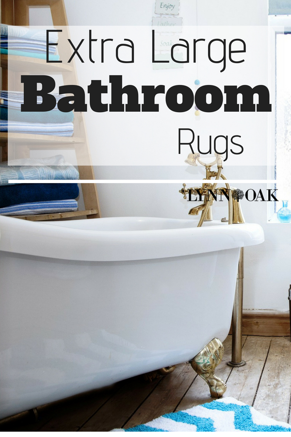 extra large bathroom rugs