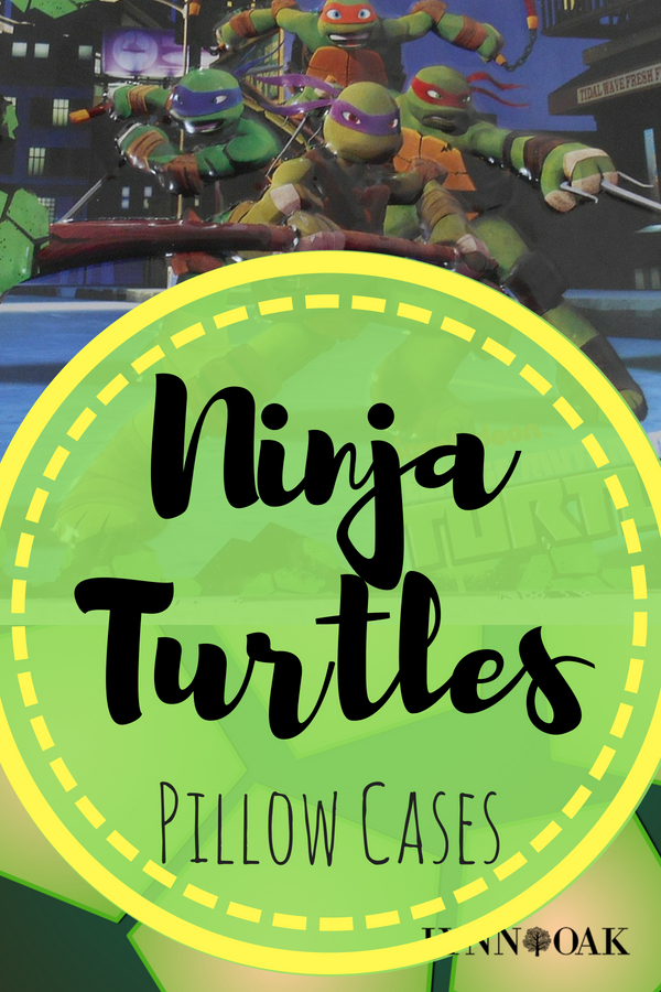 Ninja Turtle Pillow Cases