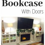 Small Bookcase with doors