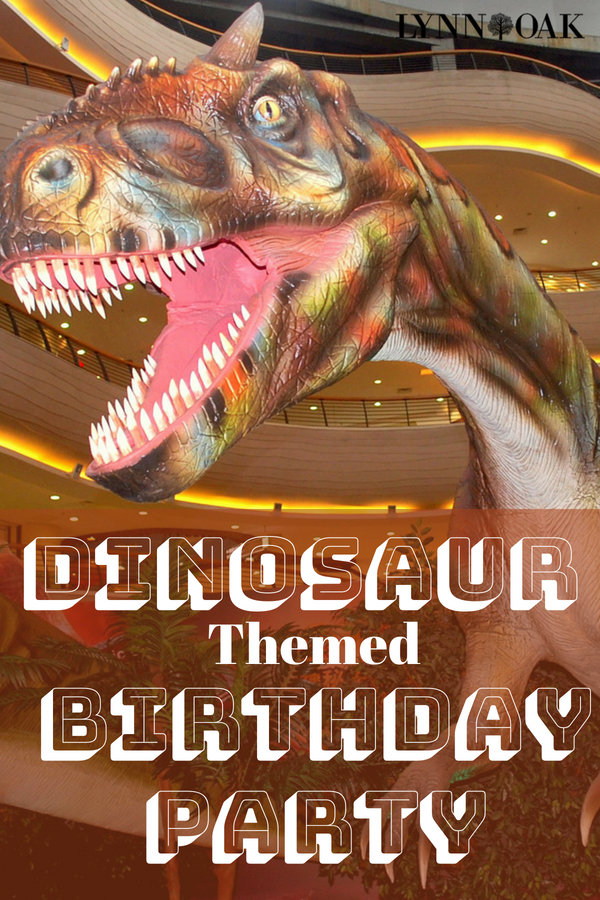 dinosaur Themed Birthday Party